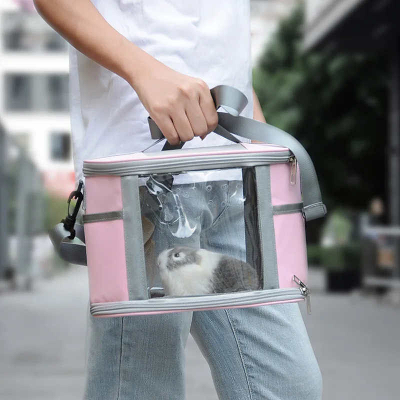Hamsters rabbit guinea pigs ferret Parrot accessories Portable travel bag for small pets