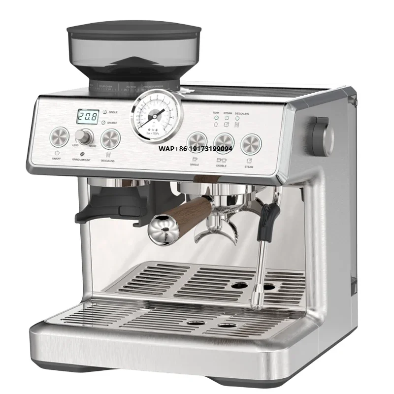 Portable Electric Coffee Machine 20 Bar Espresso Machine Milk Frother 2 Independent Espresso Coffee Maker for