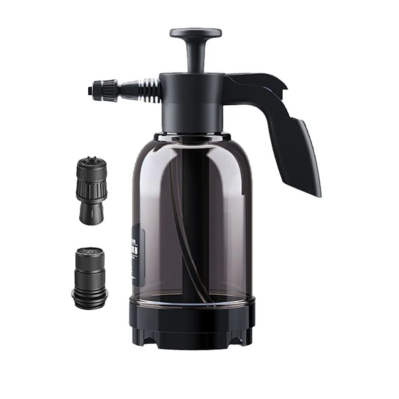 Portable Hand Pump Sprayer Multifunctional 2L Hand Plastic Pressure Car Wash Pump Water Sprayer Foam Sprayer