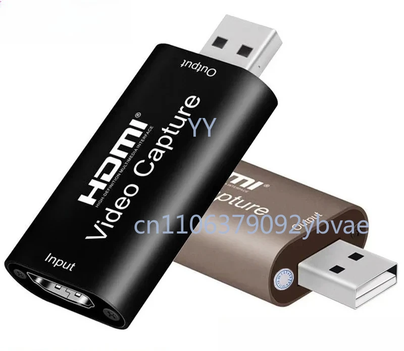 HD 4K To 1080p HDMI Video Capture Card USB 2.0 Game Grabber Recorder for PS3 PS4 DVD Camera Recording Notebook PC Live Streaming