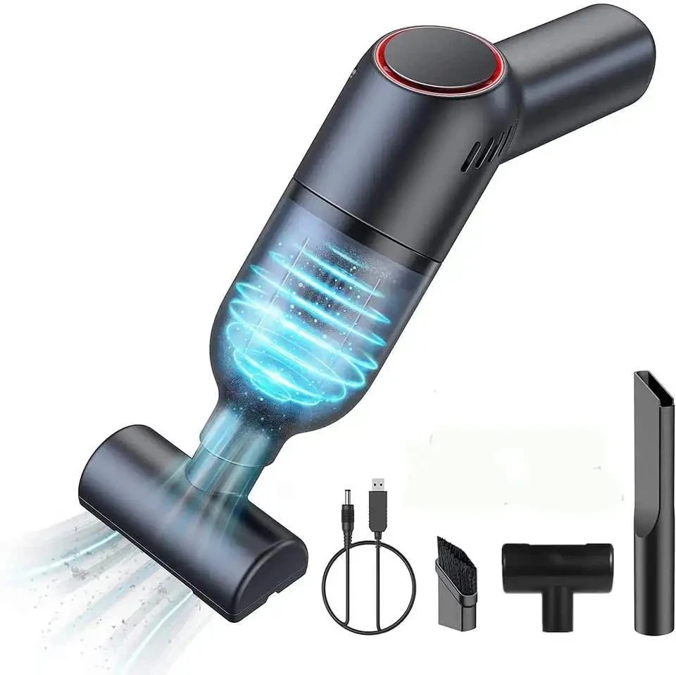 STLF WJW DZ Advanced Wireless Handheld Vacuum Cleaner Portable 2 in 1 Low Noise Reusable Hepa Filter Vacuum Cleaner for Car