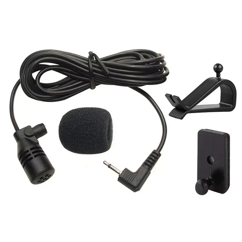 For Pioneer CD-VM1 4.5V External Microphone For Car  Stereo Radio Receiver 2.5mm Connector Plug Directional Mic