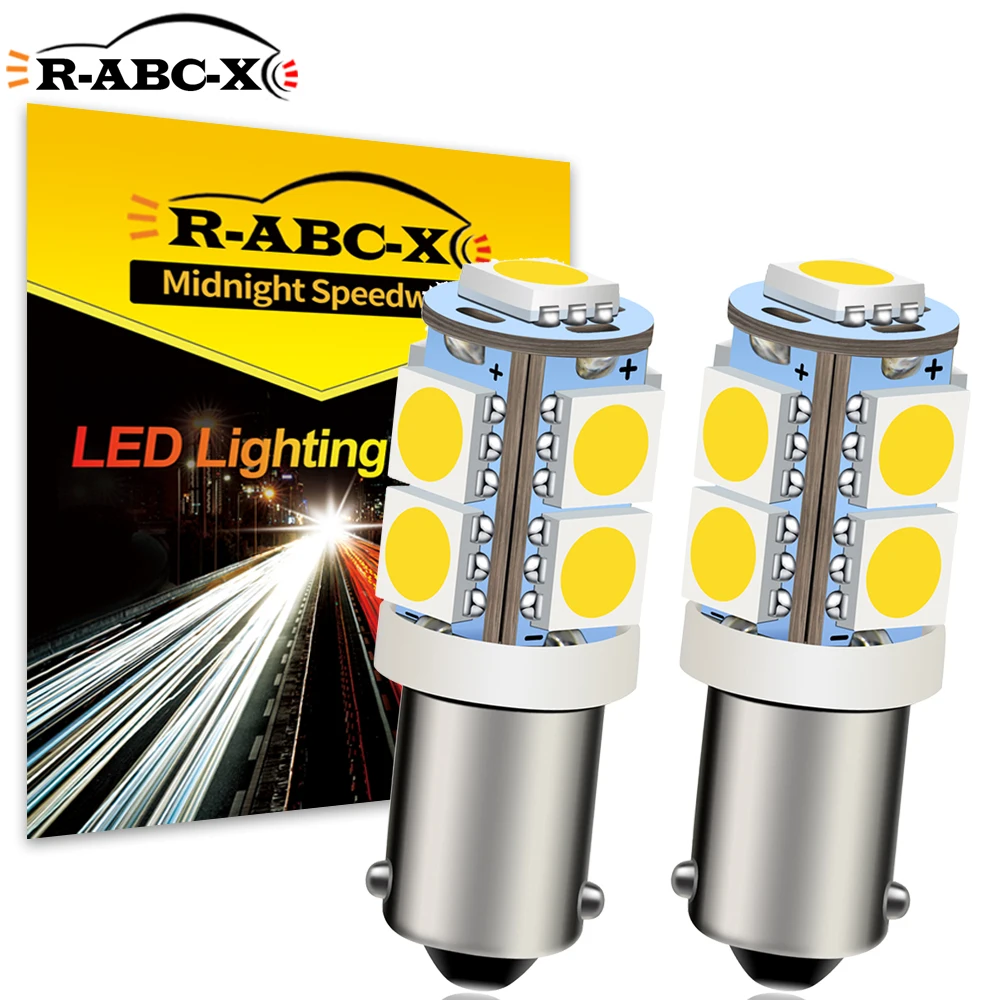 2Pcs 270lm Car LED 6V 12V 24V Super Bright Reverse Interior Bulbs BA9S T4W BAX9S H6W BAY9S H21W 5050SMD Reading Backup Light