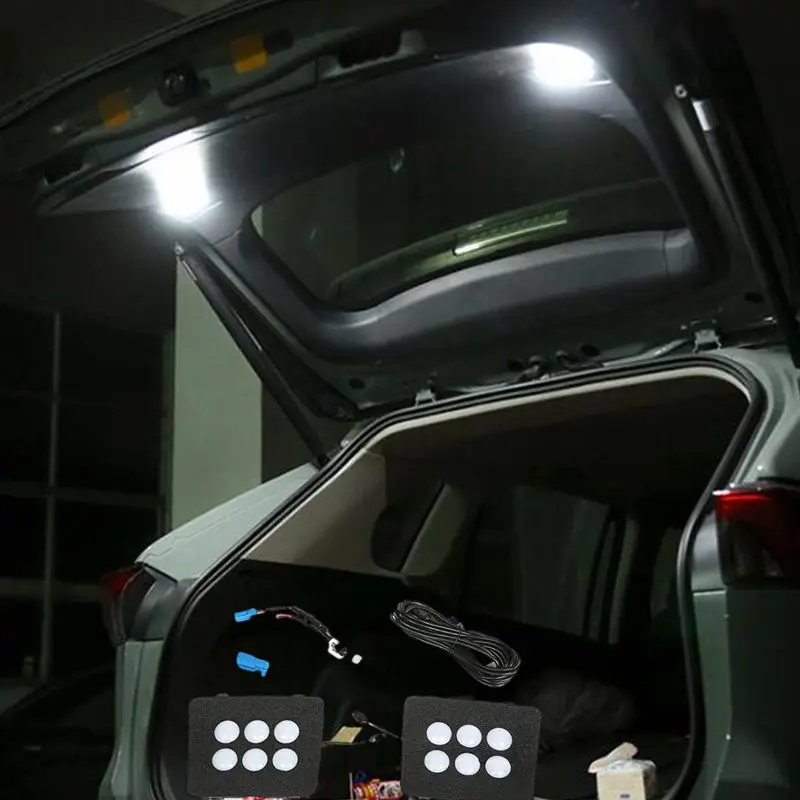 For Toyota Rav4 2019 2020 2021 XA50 5th Led Car Tail Light Trunk Light Tailgate Lamp Suitcase Light