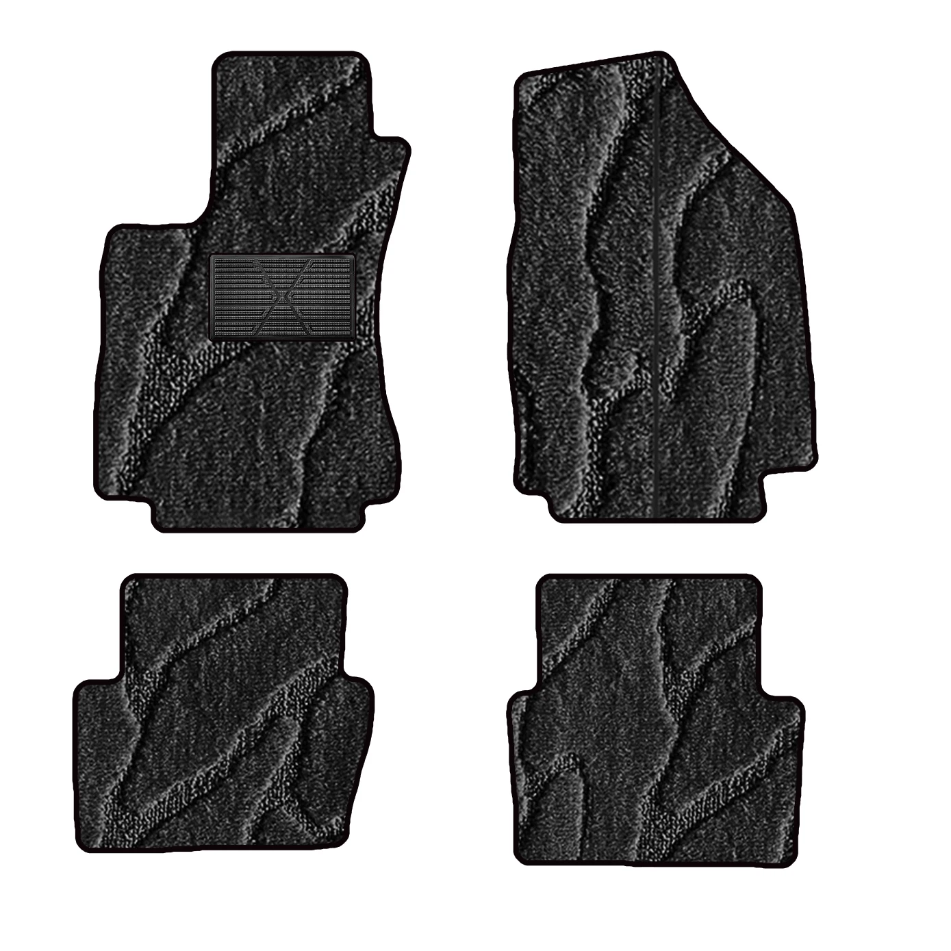 For Nissan Qashqai 2006–2013 J10 Car-Specific Fit Car Mat Interior Accessories Waterproof Non-Slip Car Floor Mats Full Set