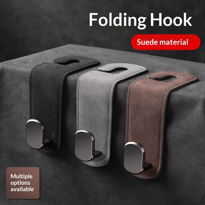 The New Multi-Functional Car Seat Has Hidden Hooks On The Backrest The Rear Seat Storage Hooks Can Be Folded For Storage