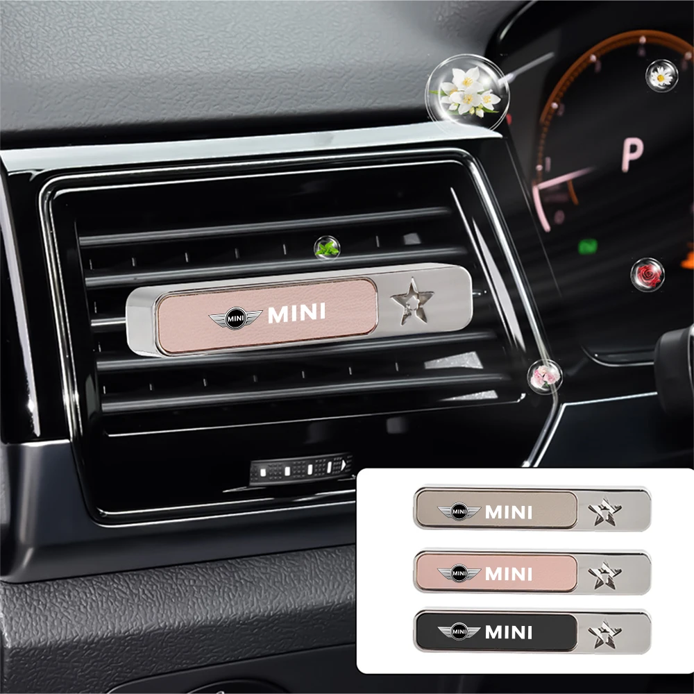Car Air Outlet Perfume Freshener Flavoring Solid Fragrance Aroma For MINI Cooper S JCW WORKS R55 R56 F55 F56 R57 R58 R59 R60