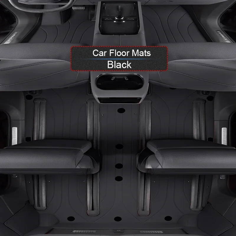 For LYNK&CO 900 2025-Present Custom Nappa Leather Anti-Slip Car Foot Protect Mat Auto Luxury Waterproof Floor Pad Accessory