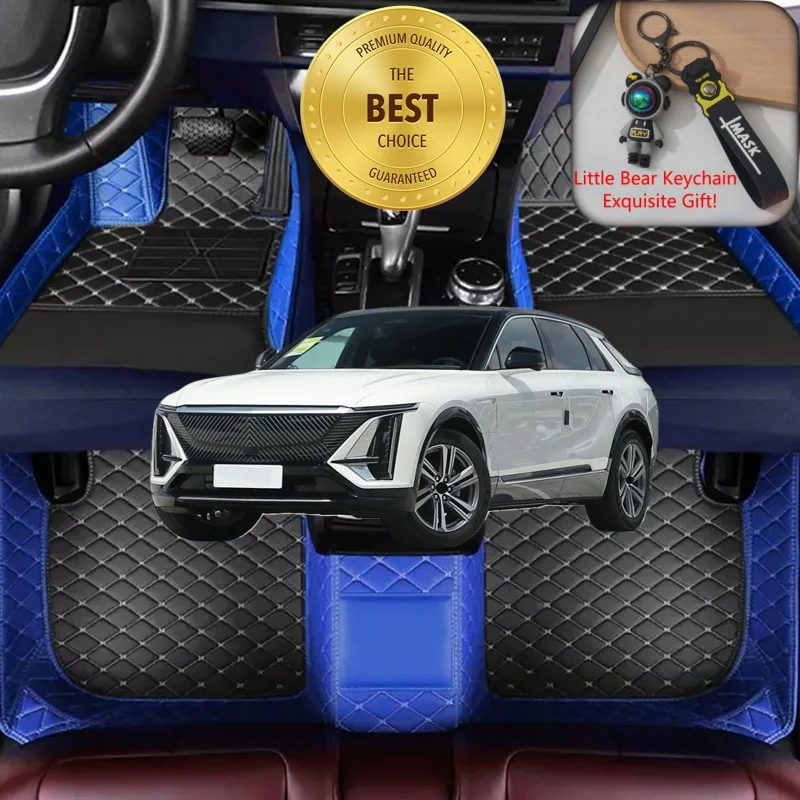 Customized Fit for Cadillac LYRIQ 2022-2026 Car Floor Mats Car Accessories Tailored Auto Carpet Liner Mats Left/Right-hand Drive