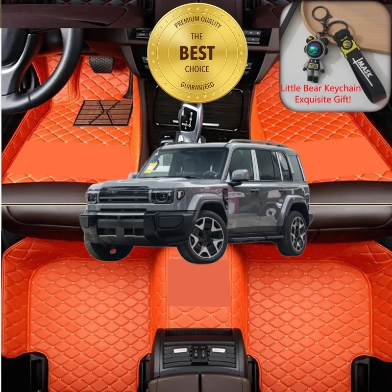 Customized Fit for iCAUR V27 Car Floor Mats Car Accessories Tailored Luxury Waterproof Auto Carpet Mats Left/Right-hand Drive