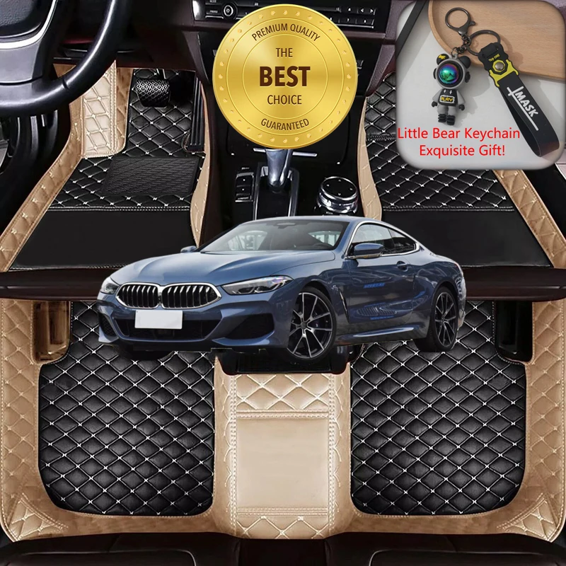 Custom Fit for BMW 8 Series 2-Door Coupe 2018-2025 Car Floor Mats Luxury Car Accessories Auto Carpet Mats Left/Right-hand Drive