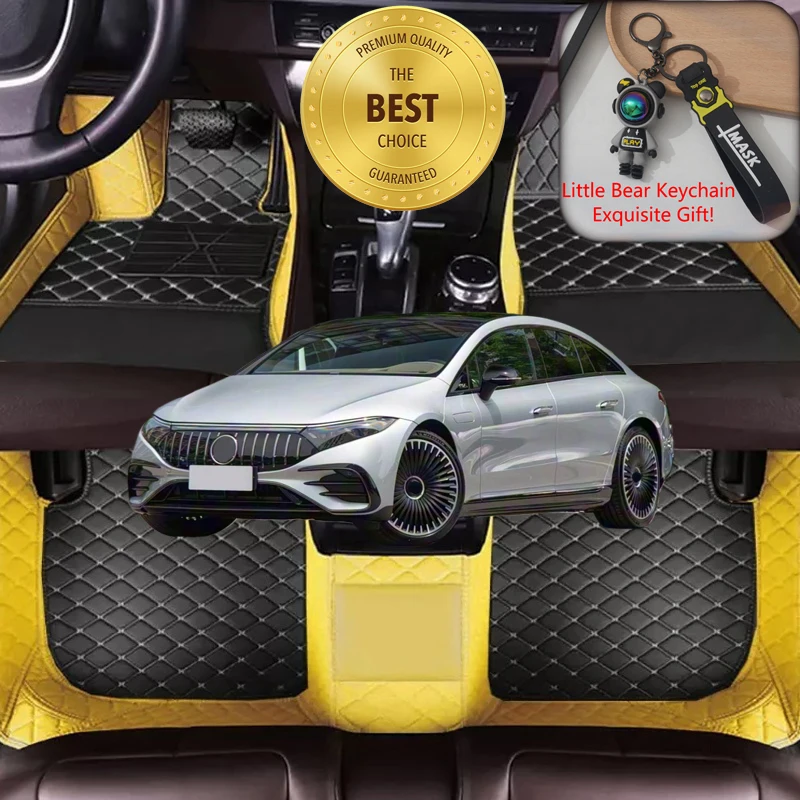 Custom Fit for Mercedes-Benz EQS AMG Saloon 2021-2024 Car Floor Mats Car Accessories Auto Carpet Mats Left/Right-hand Drive