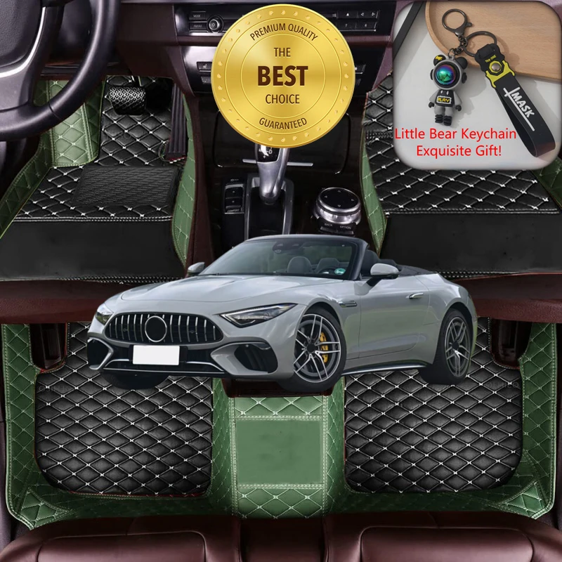 Custom Fit for Mercedes-Benz SL AMG Cabriolet 2000-2026 Car Floor Mats Car Accessories Auto Carpet Mats Left/Right-hand Drive