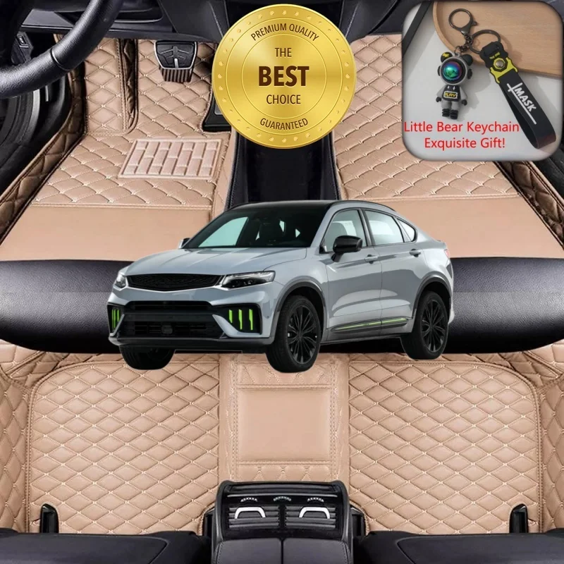 Customized Fit for Geely Tugella S Car Floor Mats Car Accessories Tailored Waterproof Auto Carpet Mats Left/Right-hand Drive