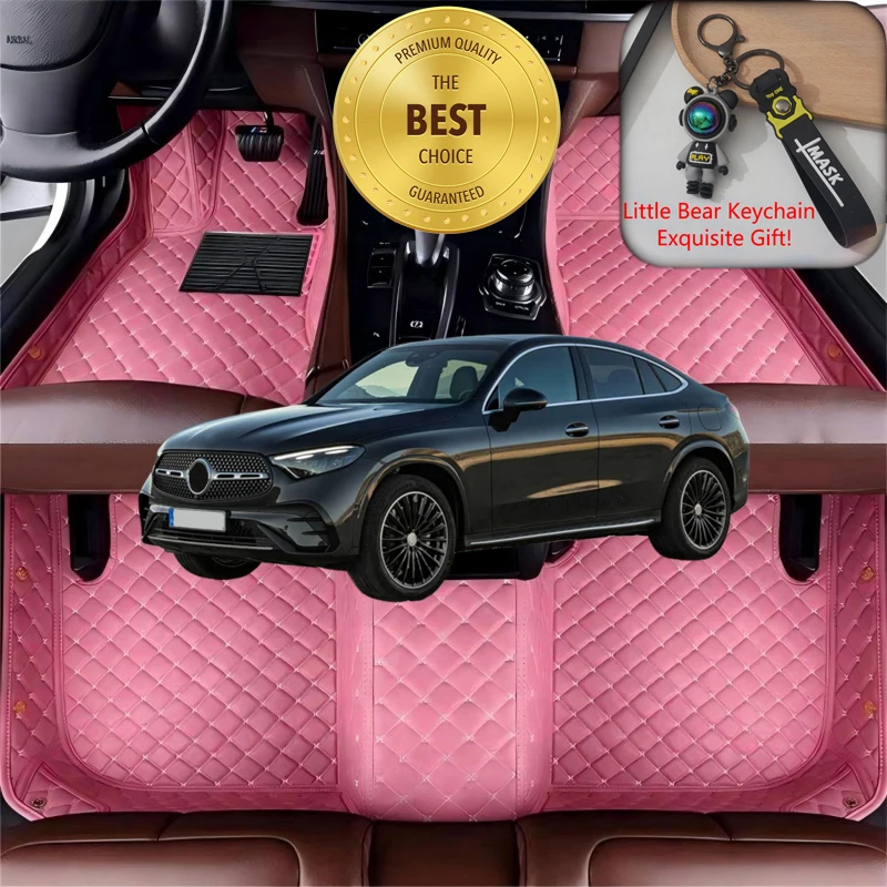 Custom Fit for Mercedes-Benz GLC Coupe 2016-2025 Car Floor Mats Luxury Car Accessories Auto Carpet Mats Left/Right-hand Drive