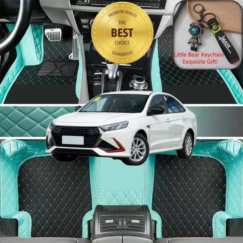 Customized Fit for Kaiyi E5 Car Floor Mats Car Accessories Tailored Waterproof Auto Carpet Liner Mats Rugs Left/Right-hand Drive