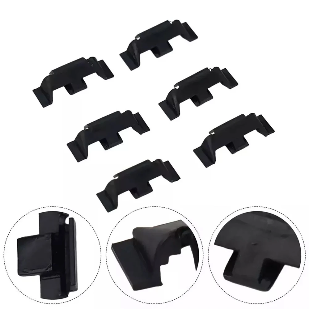 for Mini Cooper R55 R58 Headlight Trim Ring Clips 51132752145 R55-R60 F56 Black Plastic Car Lights Base 12pcs