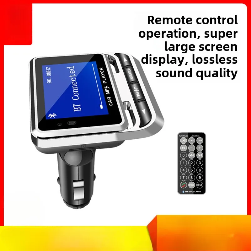 FM12B Car Cigarette Lighter Mp3 Car Bluetooth Charger Dual USB