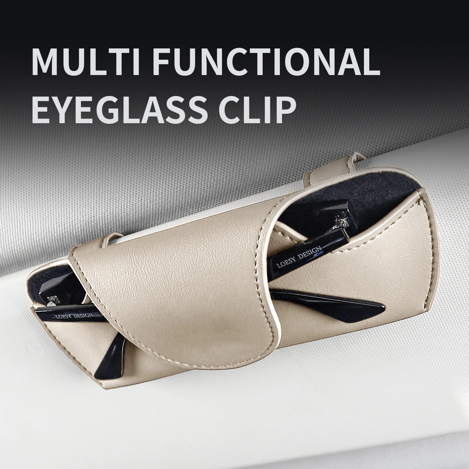 For Toyota Corolla Levin Frontlander Corolla Cross Vios Yaris Car Glasses Box Portable Car Sunglasses Holder Auto Accessories