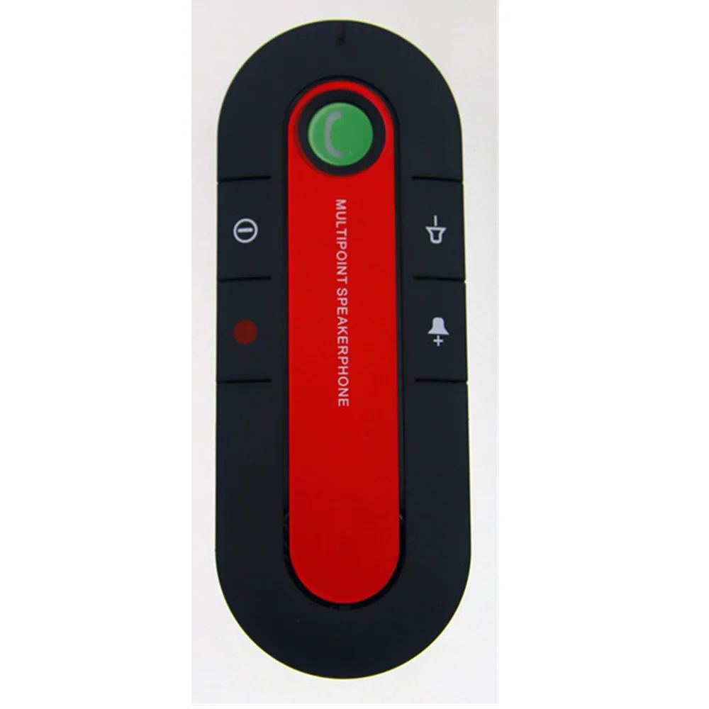 Car Sun Visor Bluetooth-Compatible Speaker, Wireless Handsfree Speakerphone MP3 Player Universal Car Accessories
