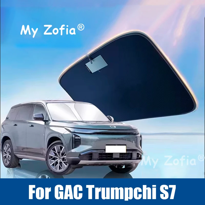 For GAC Trumpchi S7 2025 2026 Car Windshield Sunshade Cover Anti UV Protection Foldable Accessories