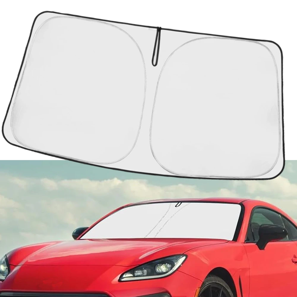 Car Front Windshield Sun Shade Foldable Sunshade Windscreen  Protector for Toyota 86 GR86 Subaru BRZ Auto Interior Accessories