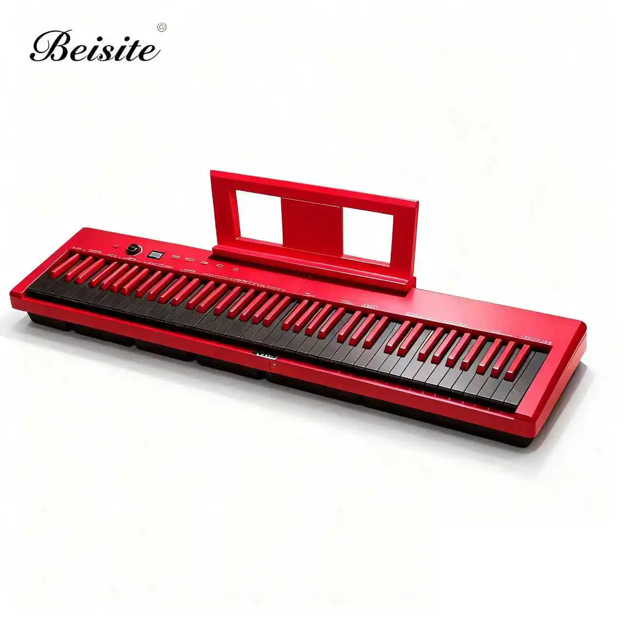 Beisite S-216 Electric Organ Electronic Piano Rechargeable Beginner Home Entry-level Practice 88 Key Foldable Digital Keyboard