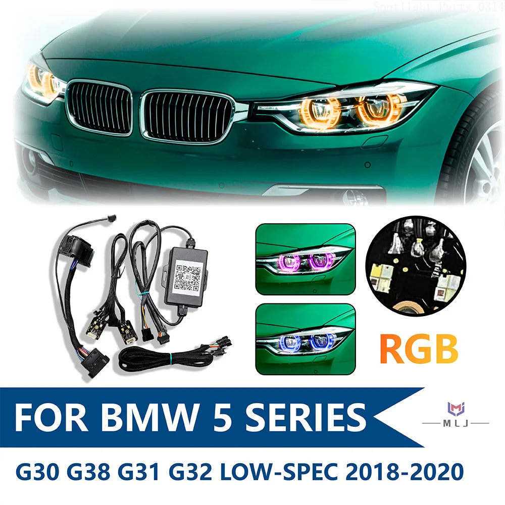 RGB For 2018-2020 BMW 5 Series G30 G38 G31 G32 Low-Spec Plug and PlayWiring Harness Internal Wiring Car Accessories 63118491412
