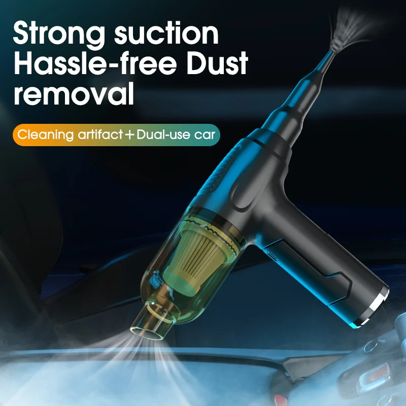 Portable Small Vacuum Cleaner For Multi Purpose Vehicles Small Household Pump Handheld Car Vacuum Cleaner 120w High Quality