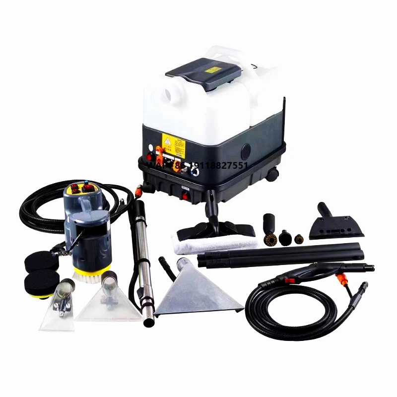 CP-9SP New Design Portable Hot Water Car Seat Extractor Vacuum Cleaner Machine for Car Detailing Cleaning Machine