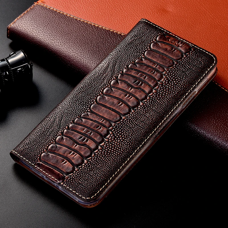 Magnetic Genuine Leather Case For Samsung Galaxy S20 S21 S22 S23 S24 S25 S26 Pro Edge FE Plus Ultra Flip Wallet Phone cover