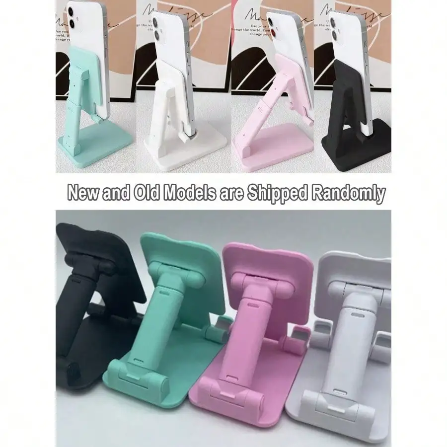 1Pc Foldable Desktop Mobile Phone Holder, Suitable For Watching Tv Series, Studying And Working, Easy To Carry