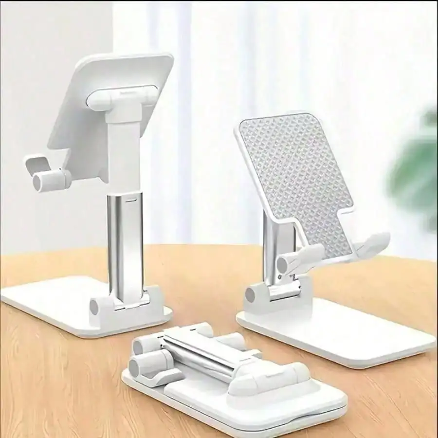 2025 Latest, Double Folding Phone Holder, Fully Adjustable Desktop Phone Holder For 16 15 14 13 12 11 Pro Xs Xs Max Xr X
