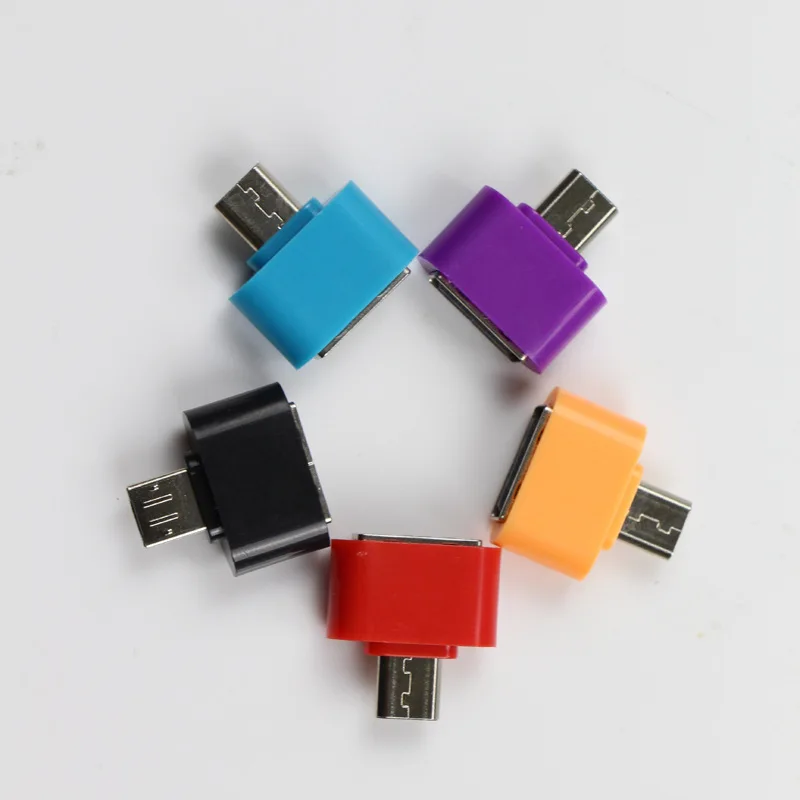 2019 new Micro USB To USB OTG Adapter 2.0 Converter For Android Samsung Galaxy S3 S4 S5 Tablet Pc to Flash Mouse Keyboard