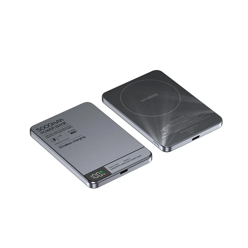UltraThin Magnetic Wireless Power Bank 22.5W Fast Charging for iphone 16 Samsung Huawei Mini Magsafe Powerbank External Battery