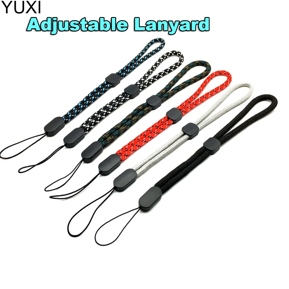 1PCS Adjustable Mobile phone Strap Wrist Lanyard For Huawei Samsung Xiaomi OPPO USB Flash Drives Keys Keychains Camera Key Car