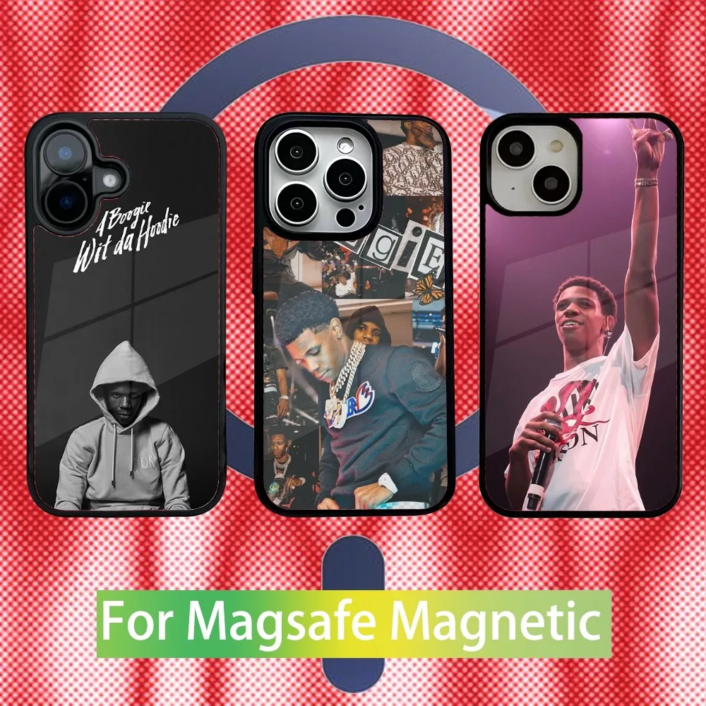 A Boogie wit da Hoodie Rapper Phone Case For iPhone 16,15,14,13,12,11,Pro,Max,Plus,Mini New Magsafe Magnetic Wireless Charging