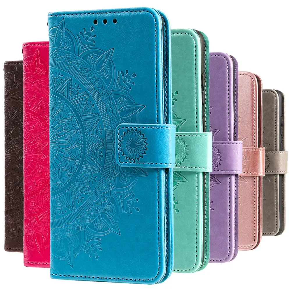 A56 A55 A54 A34 A16 Flip Case Totem Leather Protect for Samsung Galaxy A54 A52 A14 A36 A 22 A05S A13 a53 A35 A25 5G Wallet Cover