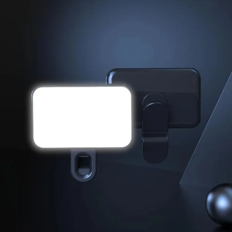 Mini Clip-on LED Light Selfie Light Battery for IPhone Samsung Huawei Xiaomi Smartphones Led Lights Ring Light with Tripod