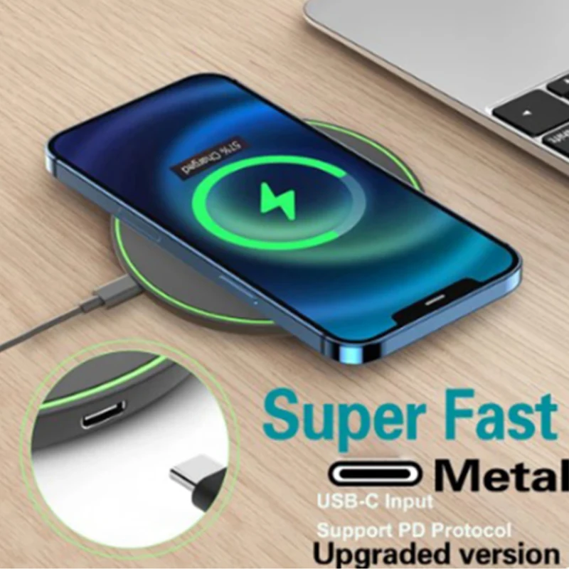 10W Wireless charger for Oppo Reno5 Pro+ Honor iphone fast charge mobile phone charger for ulefone doogee samsung huawei xiaomi