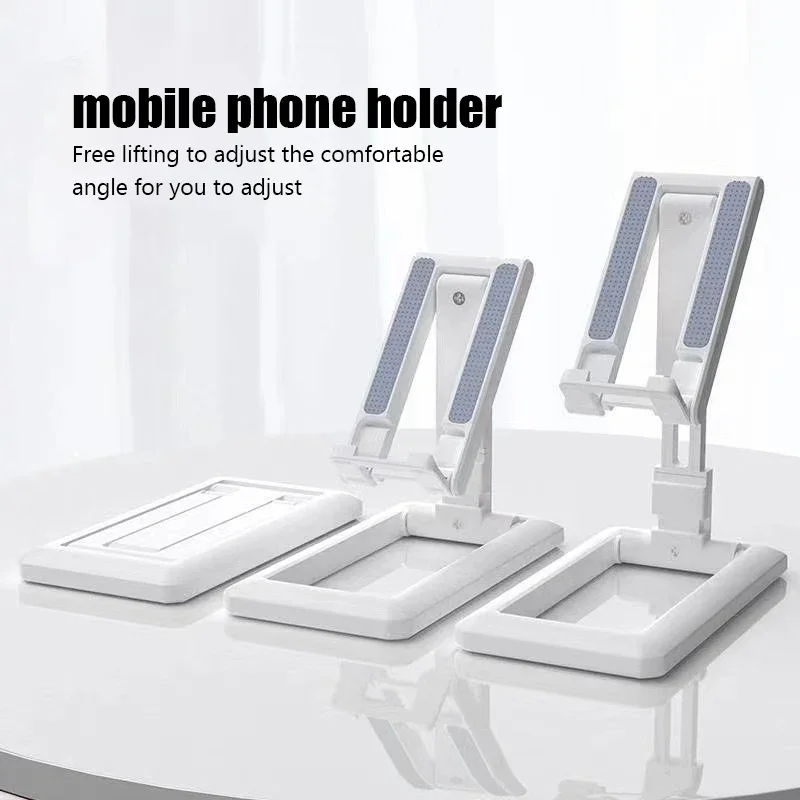 Foldable Tablet Mobile Phone Desktop Phone Stand for iPad iPhone Samsung Desk Holder Adjustable Desk Bracket Smartphone Stand