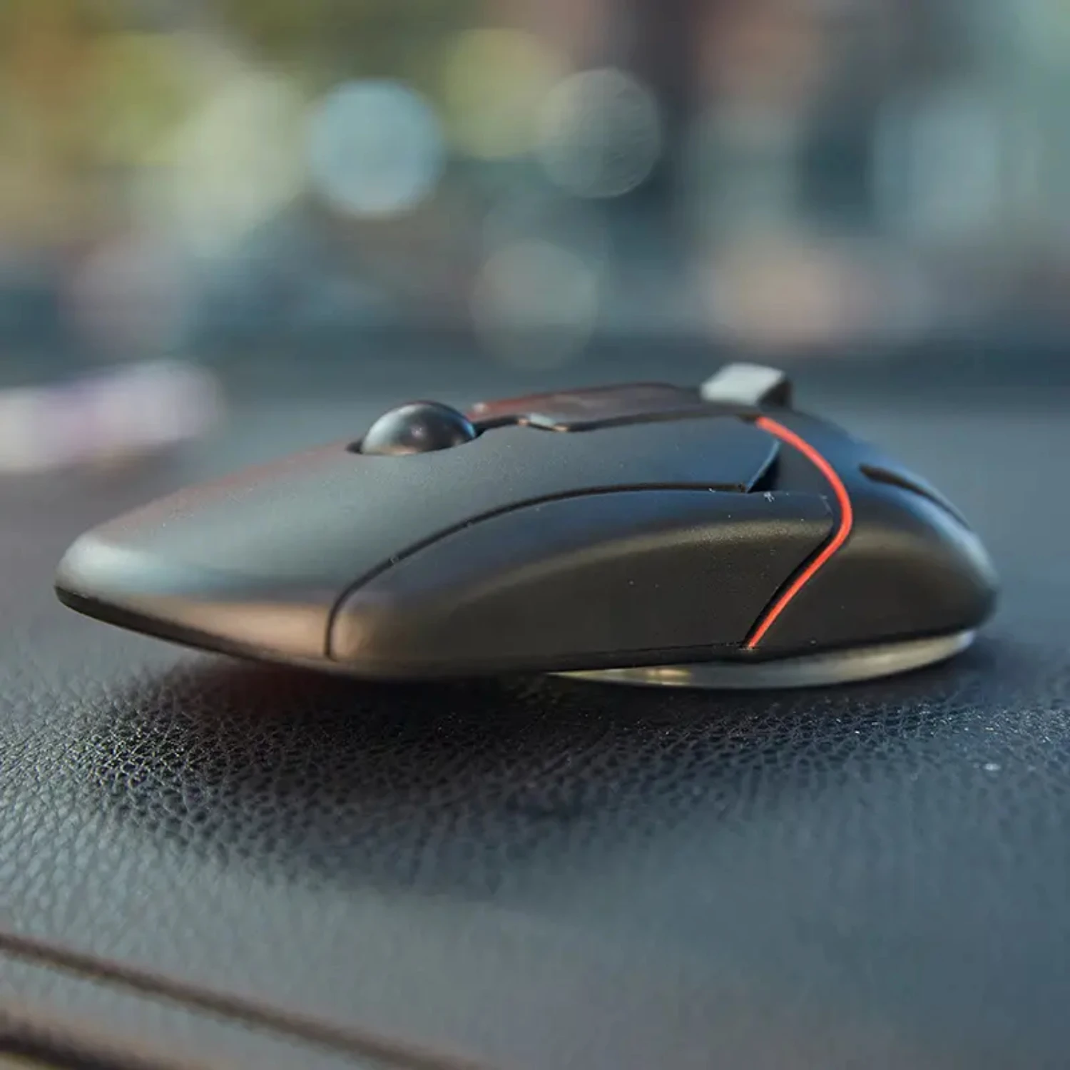 Black Mouse Phone Holder Center Console Instrument Sucker Car Holder