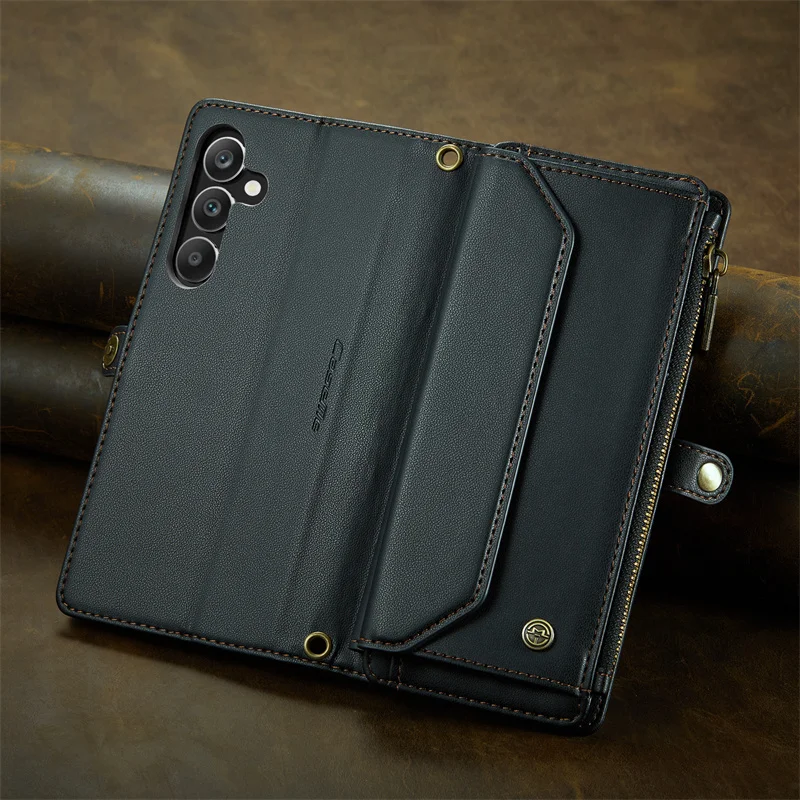 Crossbody Wallet Case For Samsung Galaxy A72 A56 A36 A16 A54 A53 A52S A52 A34 A33 A25 A23 A22 A14 A13 5G A24 4G Shockproof Cover