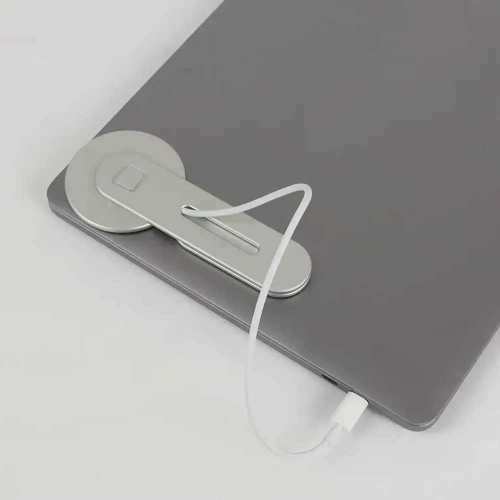 For Magsafe Notebook Laptop Mount Magnetic Phone Wireless Charging Holder Stand For Iphone Macbook Mount Magnet Charger Bracket
