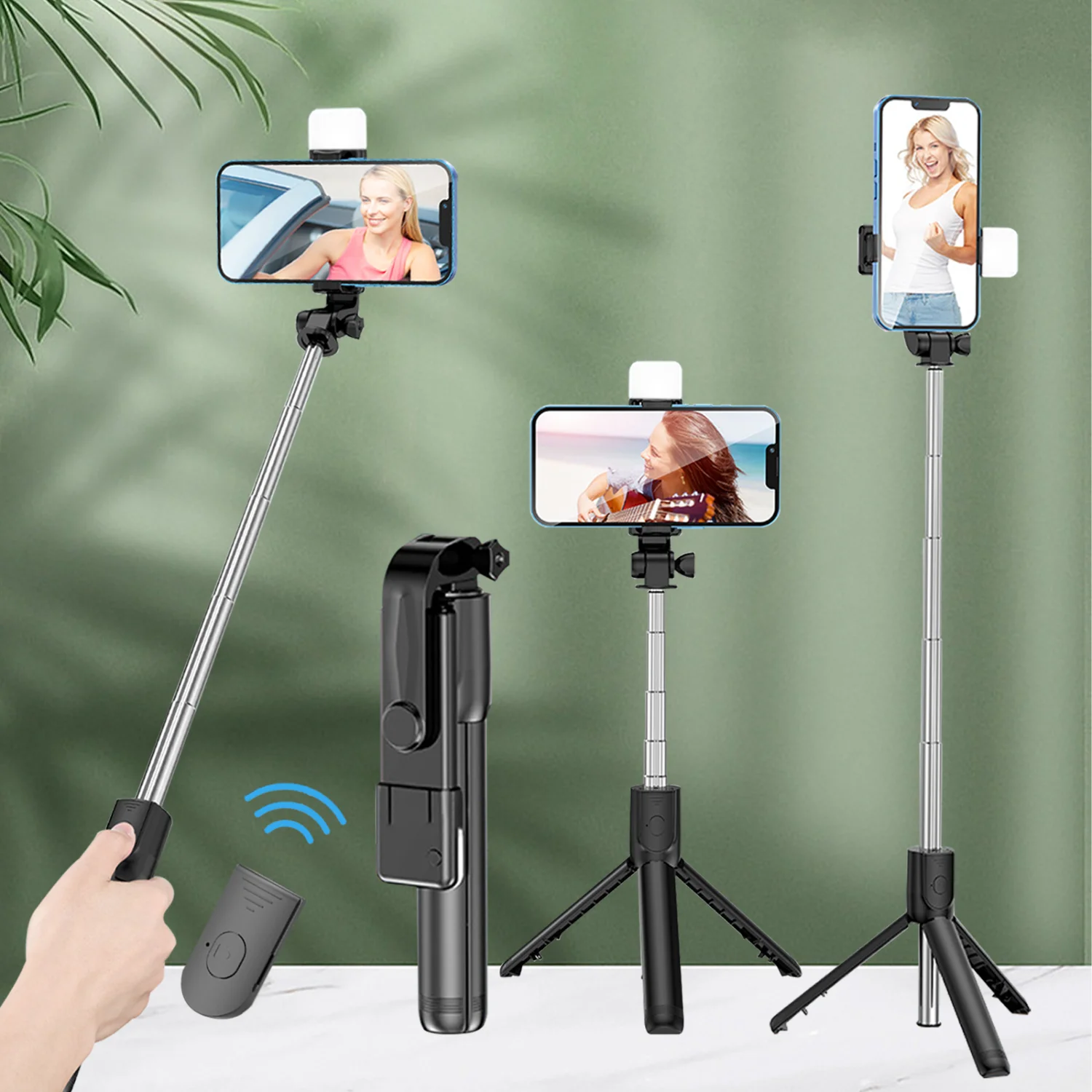 Selfie Stick Telescopic Travel Handheld Tripod Portable Phone Stand [700mm]