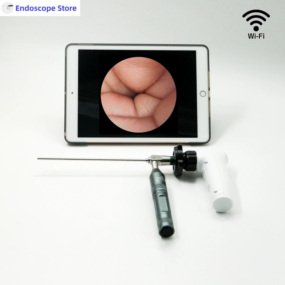 HD 1080P 60FPS Portable Endoscope WIFI  Wireless Camera ENT Veterinary Animal Hospital Mobile Phone Display
