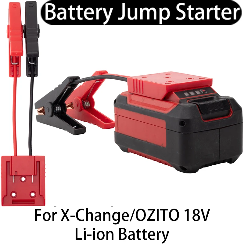 Car Emergency Jump Starter/Ignitor for X-Change/OZITO 18V Li-ion Battery Accessories Portable Home Car Emergency Starter