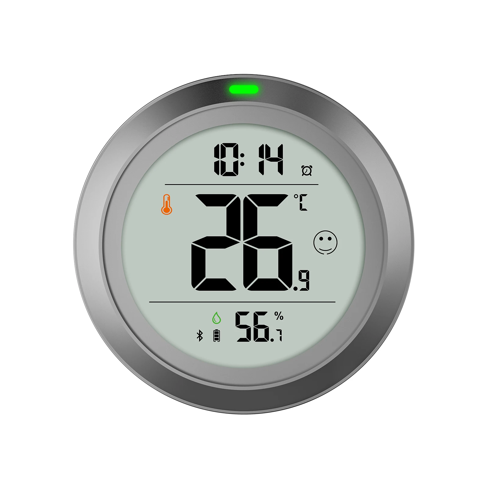 FABISENSE Tuya Wifi Bluetooth Thermometer Hygrometer Date Time Alarm Hygrometer Thermometer Detector Smart Life for home