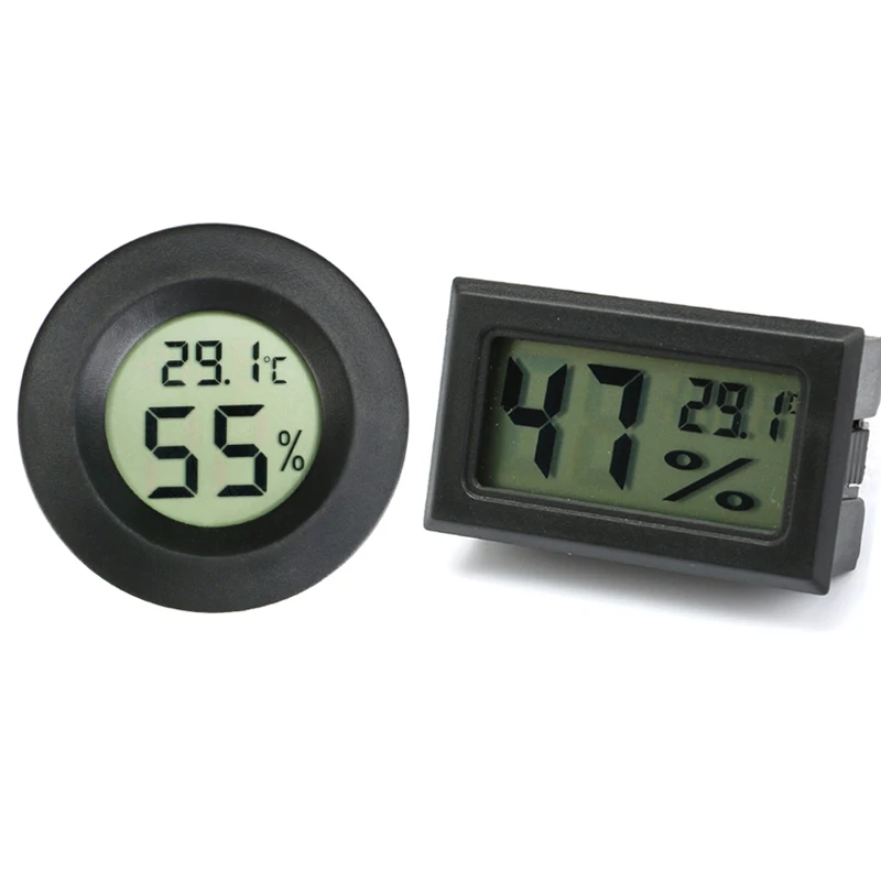 Mini Digital Hygrometer LCD Indoor Convenient Gauge Temperature Sensor Humidity Meter Thermometer