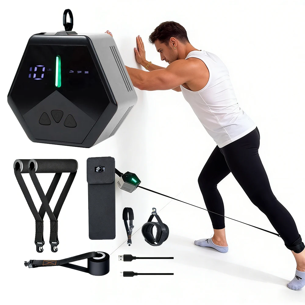 Stomach Exercise Equipment Multi-Function Station AI Smart Fitness Pump Home Gym Set Flywheel Training Core Training Wireless